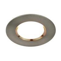 Inbouwspot nikkel rond Nordlux &apos;Tiaki&apos; 2700K/4000K LED 5.7-8.6W dimbare warm naar neutraal wit IP65