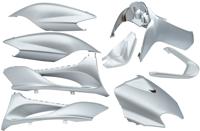 Edge Plaatset 9-delig voor yamaha jog r/ mbk machg - metallic zilver