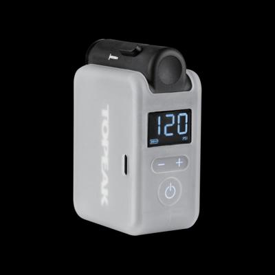 Topeak pomp accucompressor minicompressor e-booster digital