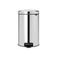 Brabantia NewIcon Pedaalemmer - 20 liter - metalen binnenemmer - brilliant steel 114267