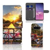 Samsung Galaxy S10 Plus | Flip Cover | Amsterdamse Grachten