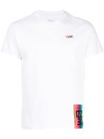 izzue t-shirt en coton à patch logo - Blanc - thumbnail