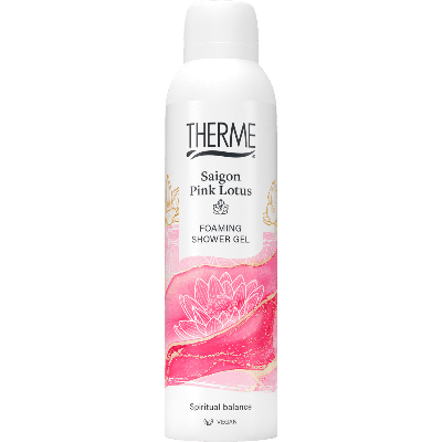 Therme Mousse Saigon Pink Lotus Foaming Shower Gel 200ml