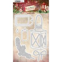 Studio Light • magical christmas snijmal lantern scenery