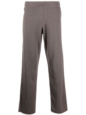 Brioni pantalon de jogging à lien de resserrage - Marron