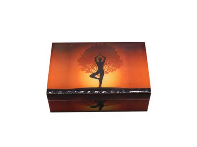 Gelamineerde Bewaardoos Yoga