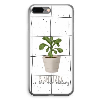 Kamerplant op vensterruit: iPhone 8 Plus Transparant Hoesje