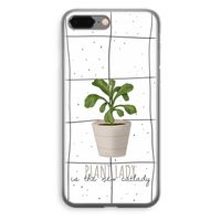 Kamerplant op vensterruit: iPhone 8 Plus Transparant Hoesje