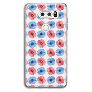 Klaproosjes: LG V30 Transparant Hoesje