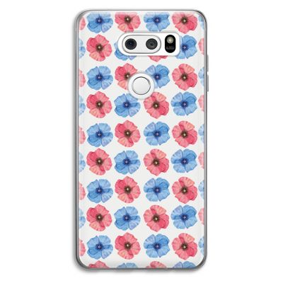 Klaproosjes: LG V30 Transparant Hoesje