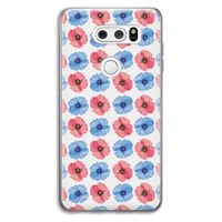 Klaproosjes: LG V30 Transparant Hoesje