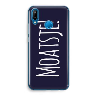 Moatsje!: Huawei P20 Lite Transparant Hoesje