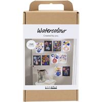Creativ Company Creatieve box aquarel, diverse kleuren, 1 doos