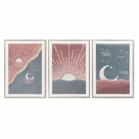 Schilderij DKD Home Decor Maan Modern (50 x 3 x 70 cm)