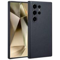 Accezz MagSafe Leather Backcover Samsung Galaxy S24 Ultra Telefoonhoesje Zwart
