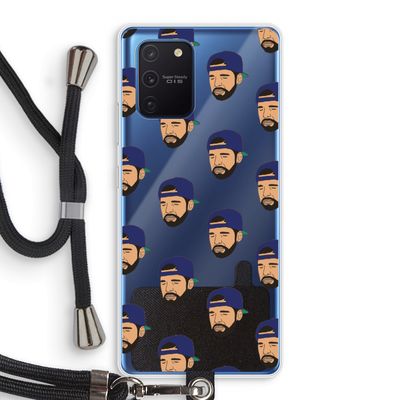 Drake Away: Samsung Galaxy Note 10 Lite Transparant Hoesje met koord