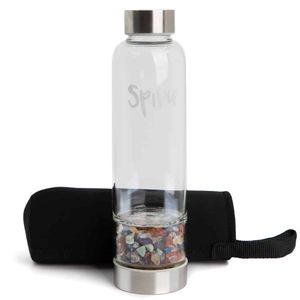 Spiru Edelsteen Waterfles Mix - 400 ml