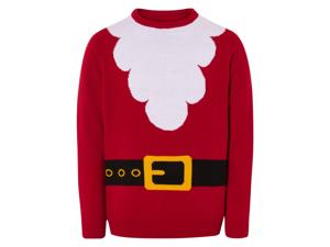 LIVERGY Heren kersttrui (Kerstman, S)