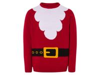 LIVERGY Heren kersttrui (Kerstman, XL)