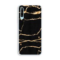 Gouden marmer: Huawei P Smart Pro Transparant Hoesje