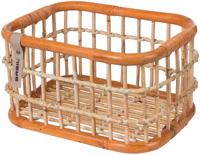 BASIL Rotan fietsmand green life l 30 liter 46 x 35 x 28 cm - natural bruin