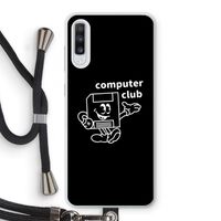 Floppyhead: Samsung Galaxy A70 Transparant Hoesje met koord