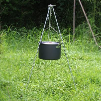Outdoor Camping koken statief opknoping pot duurzaam draagbare vreugdevuur statief