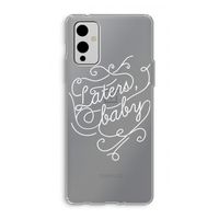 Laters, baby: OnePlus 9 Transparant Hoesje