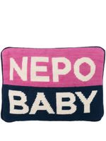 Jonathan Adler coussin Nepo Baby Needlepoint (23,5 cm x 31 cm) - Bleu - thumbnail