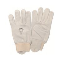 Condor Werkhandschoen - Wit - Leder - Maat 9/ L - 2 delig - thumbnail