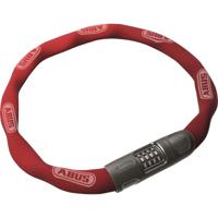 Abus kettingslot 8808c/85 rood, 8mm vierkant, instelbare code