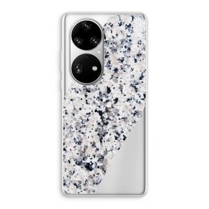 Gespikkelde marmer: Huawei P50 Pro Transparant Hoesje
