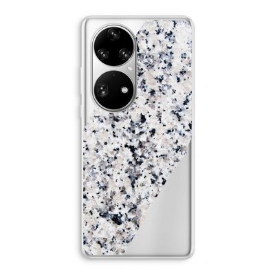 Gespikkelde marmer: Huawei P50 Pro Transparant Hoesje