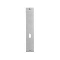 De Oude Deurklink Retro blindschild mat nikkel met sleutelgat De Oude Deurklink Retro blindschild mat nikkel met sleutelgat