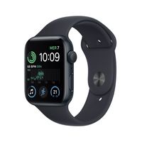 Apple Watch SE GPS 44MM Midnight Alu - Midnight sport band - thumbnail