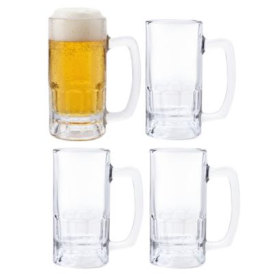 Vicrila Bierpul - 4x - glas - 36 cl - duits bierglas met handvat - klassiek model - oktoberfest