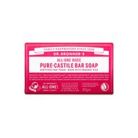 Dr. Bronner&apos;s Zeepblok - pure castile - roos