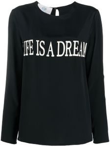 Alberta Ferretti blouse Life Is A Dream - Noir
