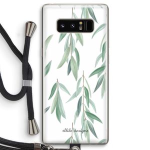 Branch up your life: Samsung Galaxy Note 8 Transparant Hoesje met koord