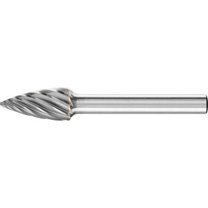 PFERD TOOLS 21122682 Freesstift Spitsboog Lengte 60 mm Afmeting, Ø 10 mm Werklengte 20 mm Schachtdiameter 6 mm
