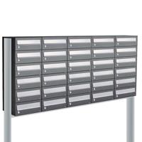 Allux Hive Set 5-Breed, 6-Hoog Op Statief Antraciet - 40030065_5x6s
