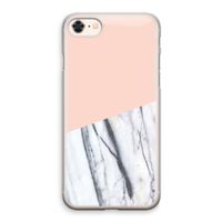 A touch of peach: iPhone 8 Transparant Hoesje