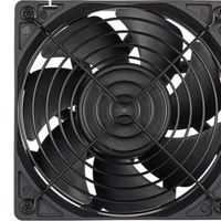 Silverstone FHS 120X Computer behuizing Ventilator 12 cm Zwart 1 stuk(s)
