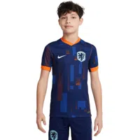 Nederlands Elftal Shirt Uit Junior 2024-2026 - Maat 122 - Kleur: Donkerblauw | Soccerfanshop
