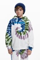 Tie-Dye sweatshirt met logo - BLUE - 7/8
