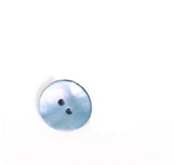 Drops Knoop Rond Blauw 15mm