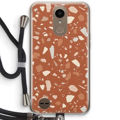 Terrazzo N°22: LG K10 (2017) Transparant Hoesje met koord