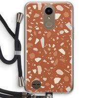 Terrazzo N°22: LG K10 (2017) Transparant Hoesje met koord