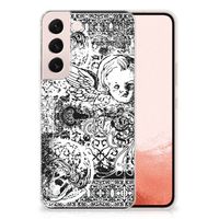 Silicone Back Case Samsung Galaxy S22 Skulls Angel - thumbnail