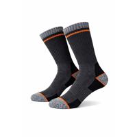 Boru - Werksokken Heren - Antraciet 2-pack